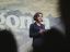 Anja Wyden Guelpa mit dem Vortrag über Unternehmensidentität als strategischen Kompass. Foto: Noemi Tirro
